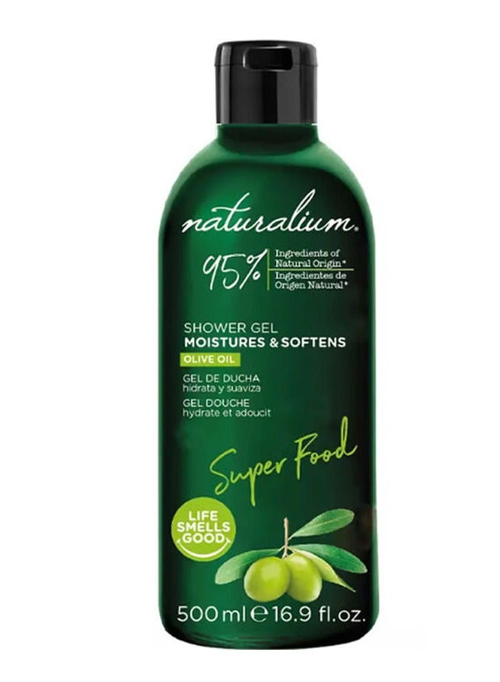 ناتشوراليوم  جل الاستحمام المرطب بزيت الزيتون 500 مل - Image 1
