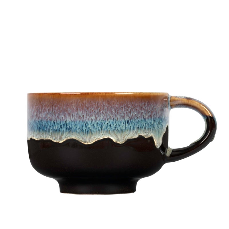 NOVA CERAMICS Large Coffee Mug - Ceramic Coffee Mug - Coffee Cups with Handle - 16 oz Coffee Mugs - Microwave & Dishwasher Safe - Gifts For Women Men Him Her - 16oz - Monsoon - Image 1