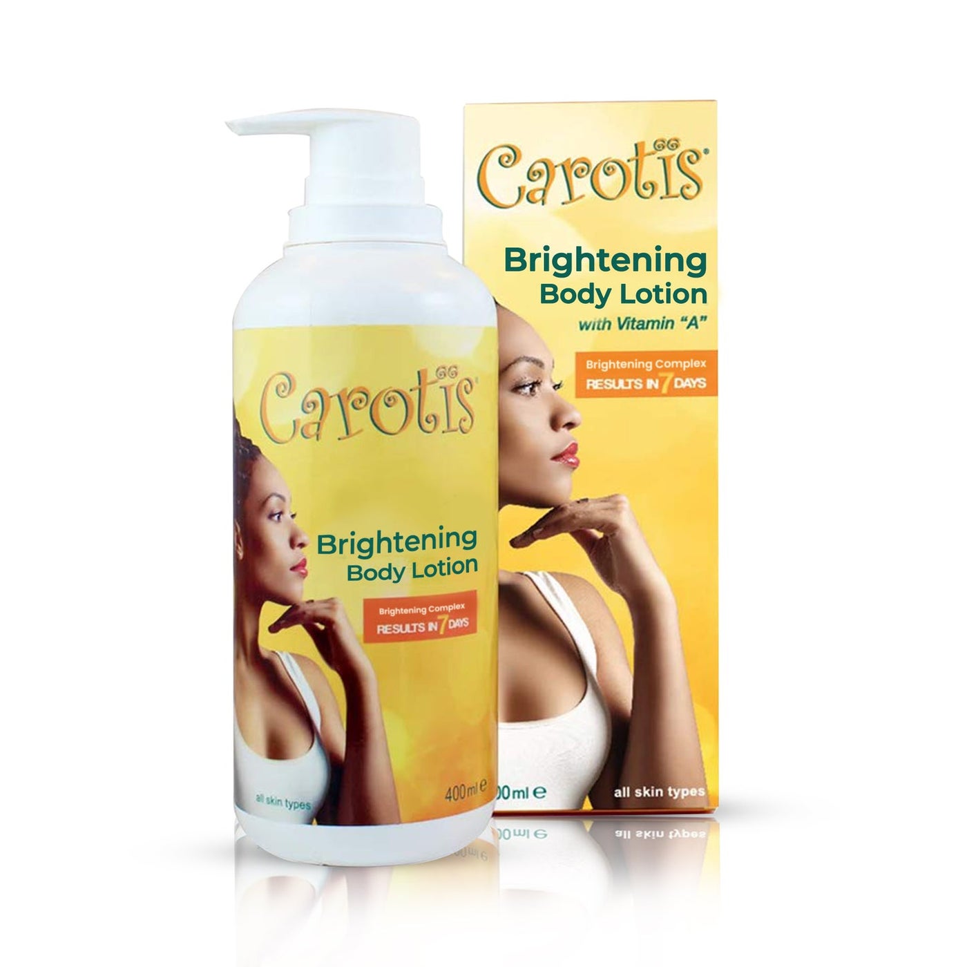 CAROTIS Brightening Body Lotion With Vitamin A 400ml