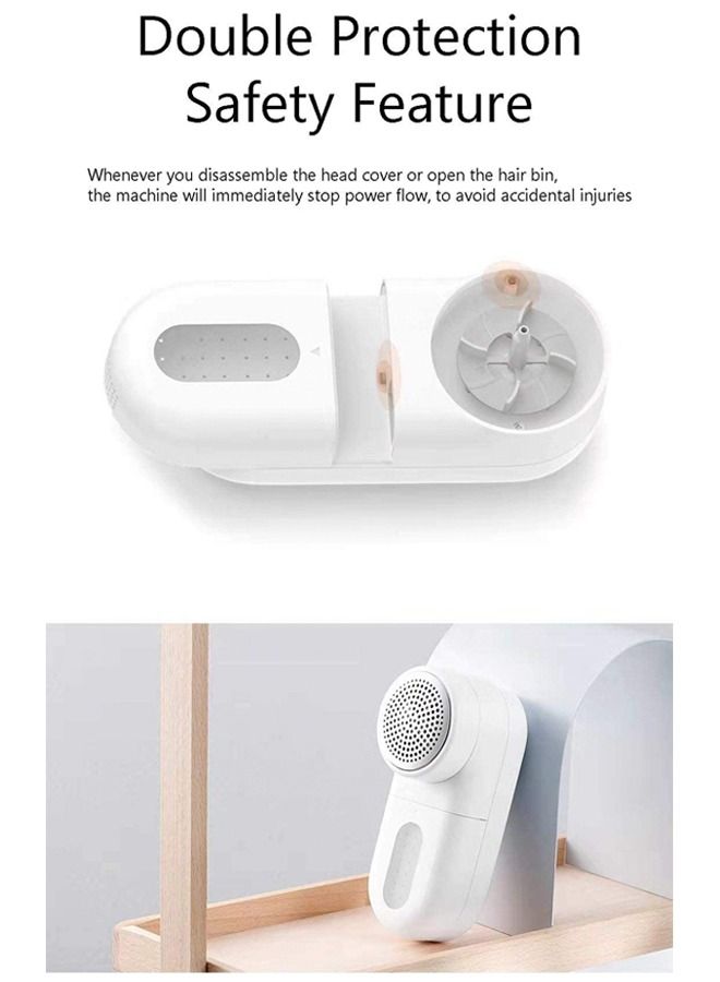 Xiaomi Mijia Lint Remover White 145x62x65mm Fuzz Pellet Trimmer For Clothes Spools Removal - Image 4