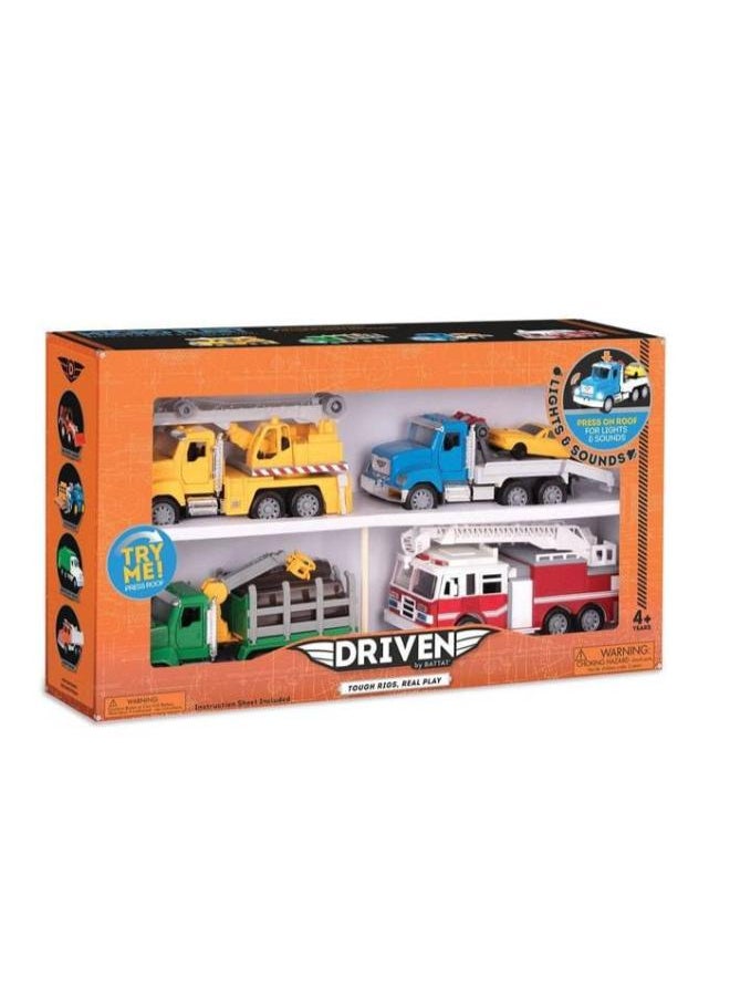 DRIVEN Micro Trucks Series Multipack 4 Pcs  - Image 4