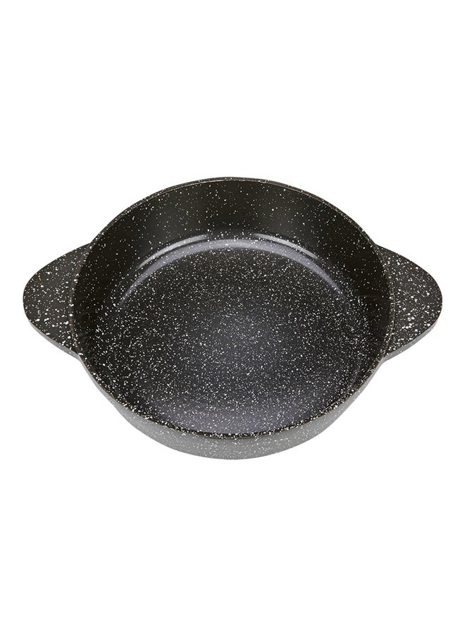 AL SANIDI Cast Aluminum Cooking Pot, Ceramic cooking pot, Black, Size 32 Cm  - Image 2