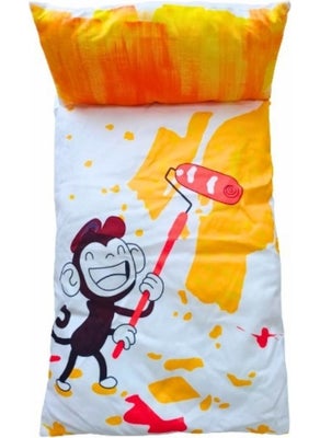 Vav Baby Fluffy Painter Monkey Bottom Opening Set  - Image 1