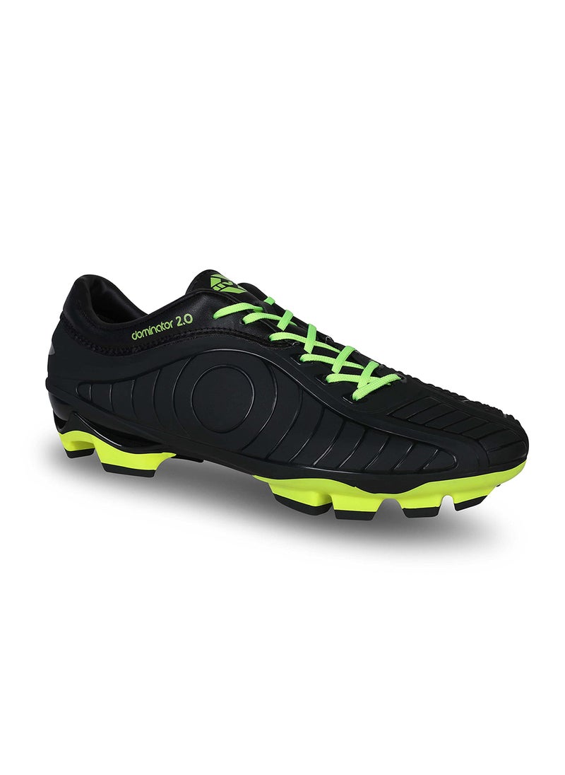 Nivia Dominator 2.0 Football Shoes | TPU | Moulded Insole | Water Proof | Indoor Outdoor Low Top Soccer Shoes | Training Boots Professional Turf Shoes, Athletic Football Running Shoes  - Image 1