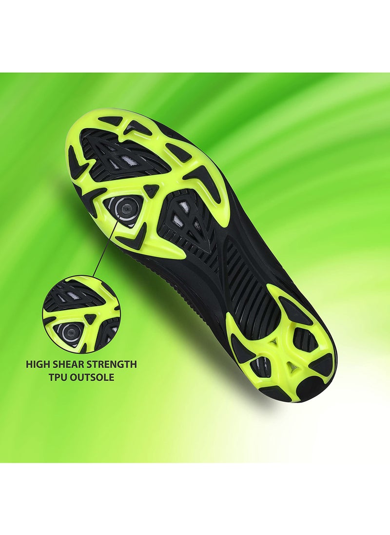 Nivia Dominator 2.0 Football Shoes | TPU | Moulded Insole | Water Proof | Indoor Outdoor Low Top Soccer Shoes | Training Boots Professional Turf Shoes, Athletic Football Running Shoes  - Image 3
