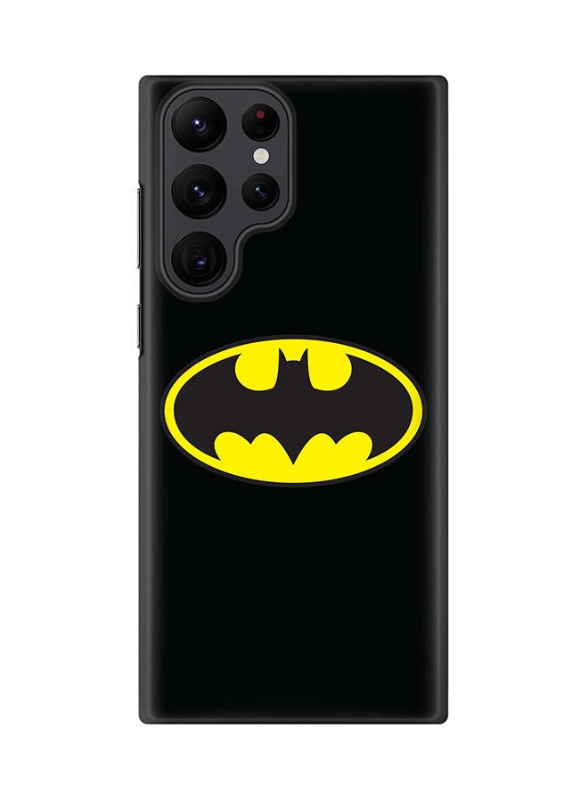 Stylizedd Case for Samsung Galaxy S22 Ultra 5G Snap Case Slim Snap Classic Series Shield Matte Finish Print - The Bat - Image 1