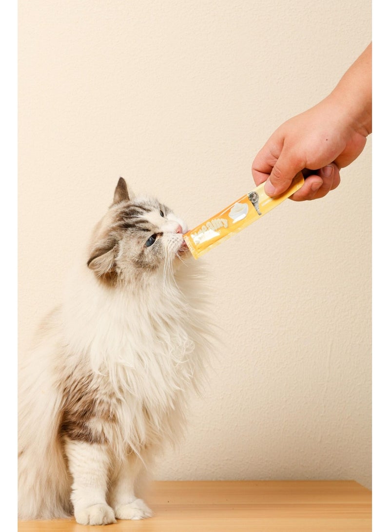 mpets Creamy Treats for Cats – Cod & Beef 4x15g (60g) - Image 4