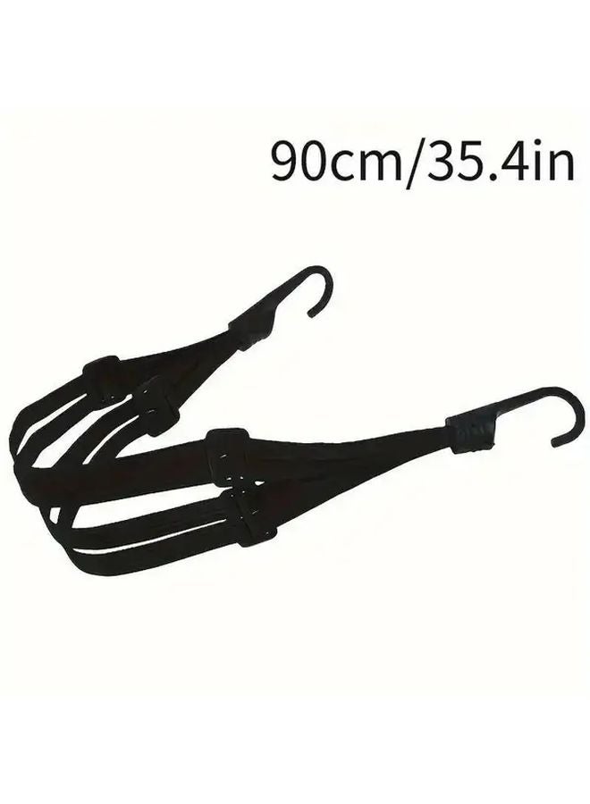 Motorcycle Helmet Mesh Gear Transport Elastic Suitcase With Safety Hook 60 23 6inch - Image 4