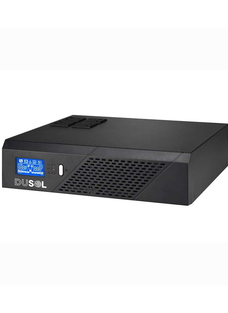 Maxima Solar Dusol DSI ENDURE SOLAR 1.2K by Maxima Solar, 1200VA All-in-One Solar Hybrid Inverter with 12V DC, 50A PWM Charger, 20A AC Charger, Modified Sine Wave. 