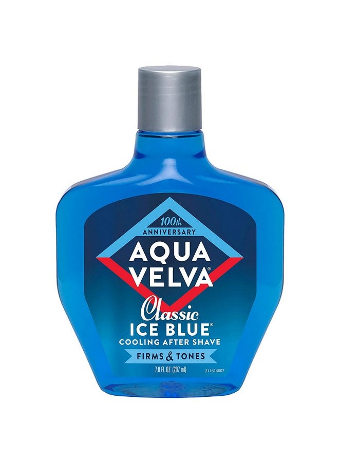 Aqua Velva - Qua Velva Cooling After Shave Classic Ice Blue 7 Oz Pack Of 4 - Image 1