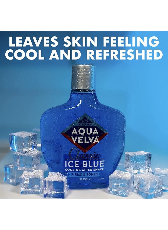 Aqua Velva - Qua Velva Cooling After Shave Classic Ice Blue 7 Oz Pack Of 4 - Image 1