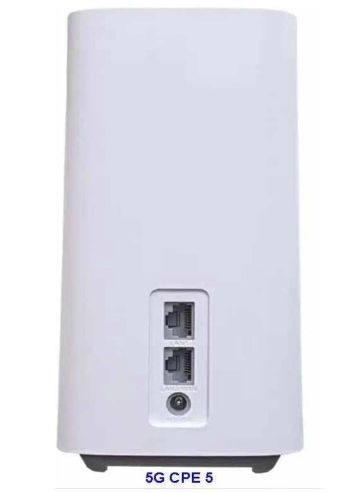 Router Mobily 5G CPE 5 - Ultra Fast 5G CPE5 Wi-Fi 6 Up to 3600Mbps - H155-381 - high Speed Technology only - Mobily Only - White - Image 3