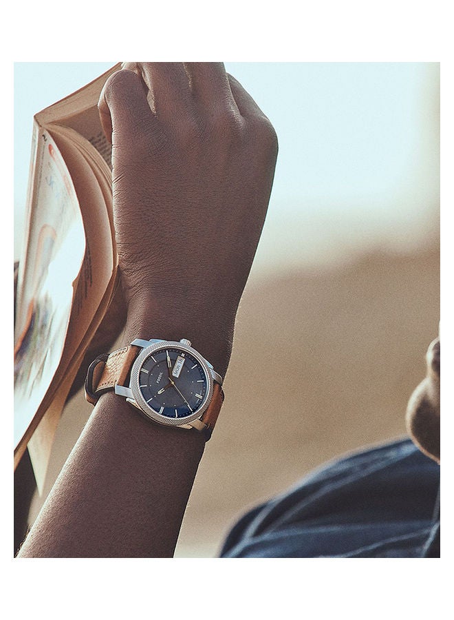 FOSSIL Men Leather Analog Wrist Watch FS5920 - Image 5