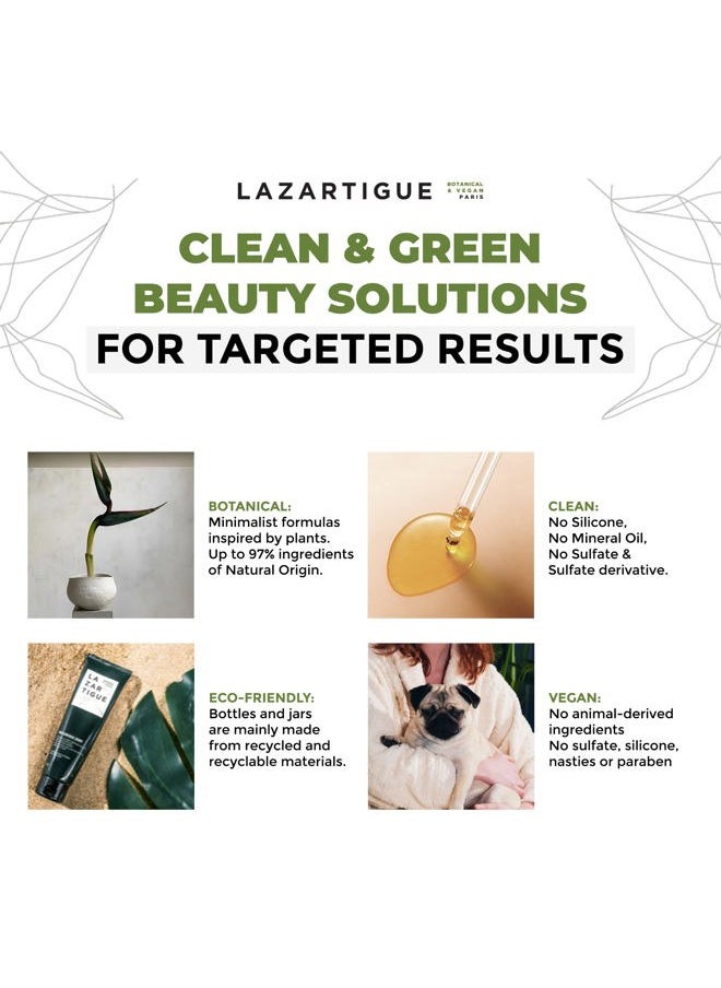 Lazartigue - Nourish 2IN1 Low Shampoo, Shea & Babassu Butters, Intensive Nourishment for Dry Hair, Vegan, Sulfate & Silicone Free, 5.1 fl.oz. - Image 1