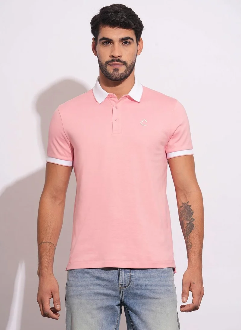 Being Human Men Polo Collar T-shirt