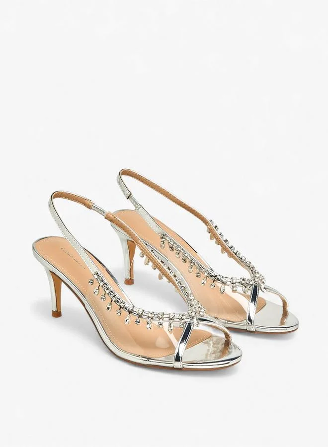 Flora Bella By Shoexpress Flora Bella Women Embellished Stiletto Heel Slingback Shoes Ramadan Collection