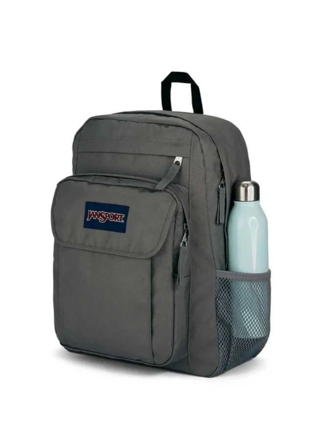 Jansport Union Pack with Padded Shoulder Strap, 27L, 0.5kg, 16.5 Inches-Graphite Grey