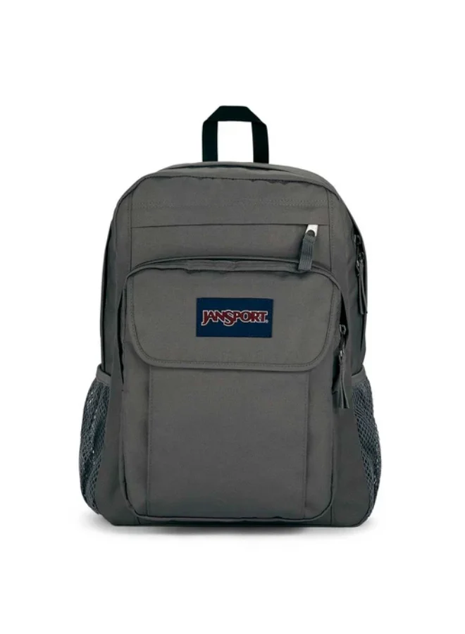 Jansport Union Pack with Padded Shoulder Strap, 27L, 0.5kg, 16.5 Inches-Graphite Grey