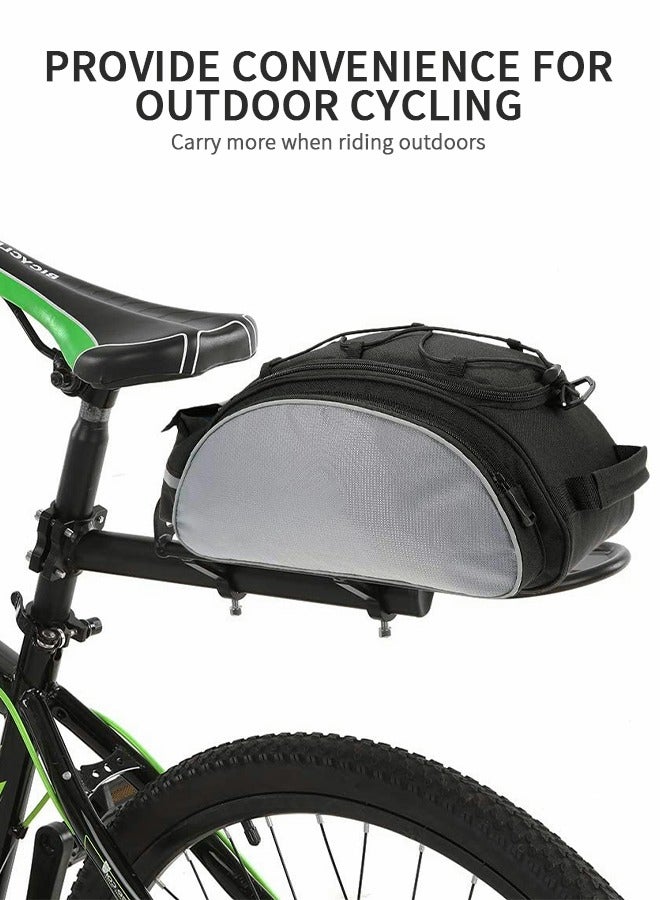 جرويك حامل الدراجة، رف الدراجة من سبيكة قابل للتعديل، حامل خلفي من سبائك الألومنيوم المقاوم للماء للدراجة قابل للسحب، ملحقات معدات الدراجات، حامل مسطح MTB - Image 2