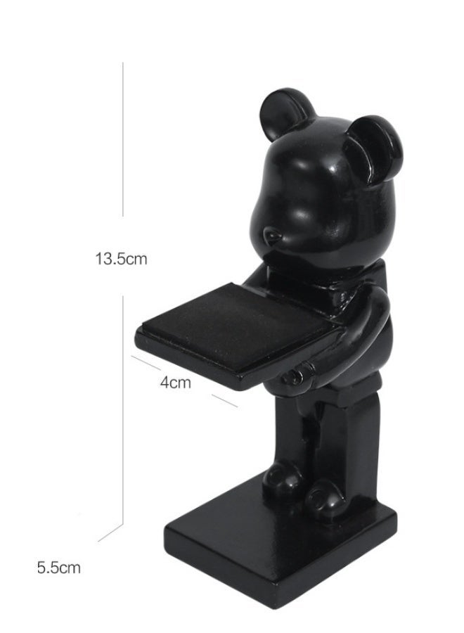 Funny Bear Shaped Watch Display Stand – Decorative Storage Rack for Watch, Jewelry, Bracelet, Necklace – Home Office Organizer - Image 2