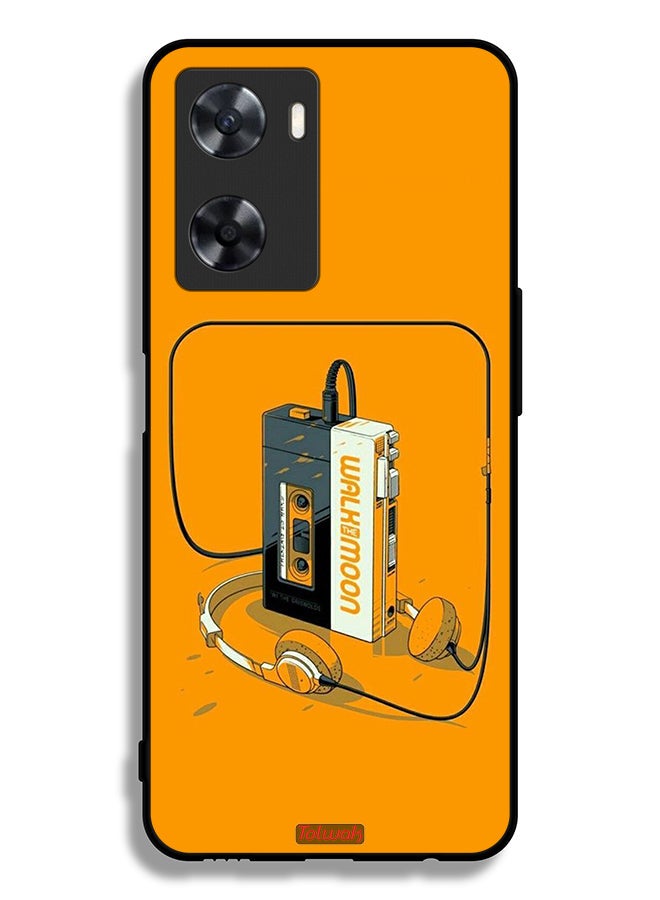 Tolwak Oppo A77 4G Protective Case Cover Walk The Moon - Image 2