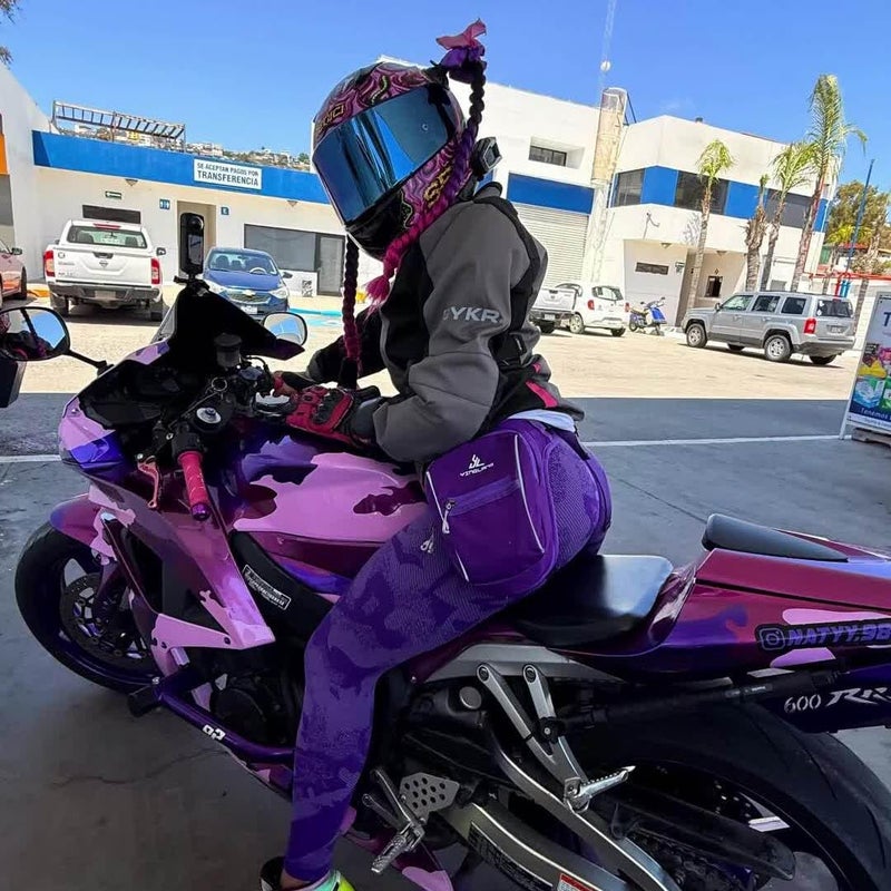 BYKR Womens Motorcycle Jacket For Women Ladies Motorsports Enduro Biker Adventure CE Armored Powersports Protective Gear for Female Motorbike Riders Jackets (GP,Small) - Image 5