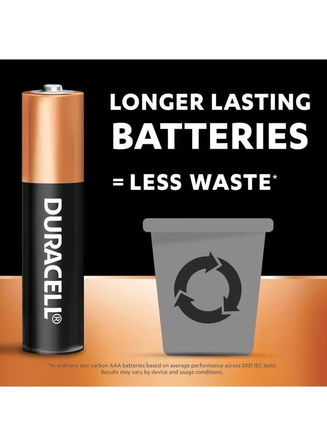 Duracell بطاريات AAA 1.5V القلوية LR03 / MN2400 طاقة تدوم طويلاً، عبوة من 20، عمر افتراضي 10 سنوات - Image 5