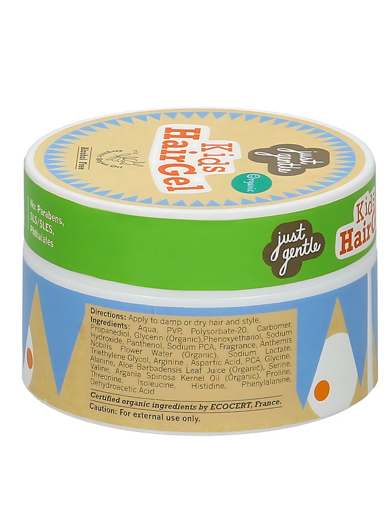Just Gentle Just Gentle Kids Hair Gel Organic - Alcohol-Free, Paraben-Free, Enriched with Organic Argan Oil & 6 Fruit Extracts, 50ml  - Image 3