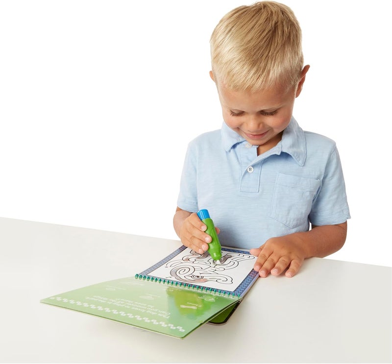 Melissa & Doug ملسيا ودوج ووتر واو - متاهات الحيوانات لوحة نشاط قابلة لإعادة الاستخدام للكشف عن الماء - Image 3