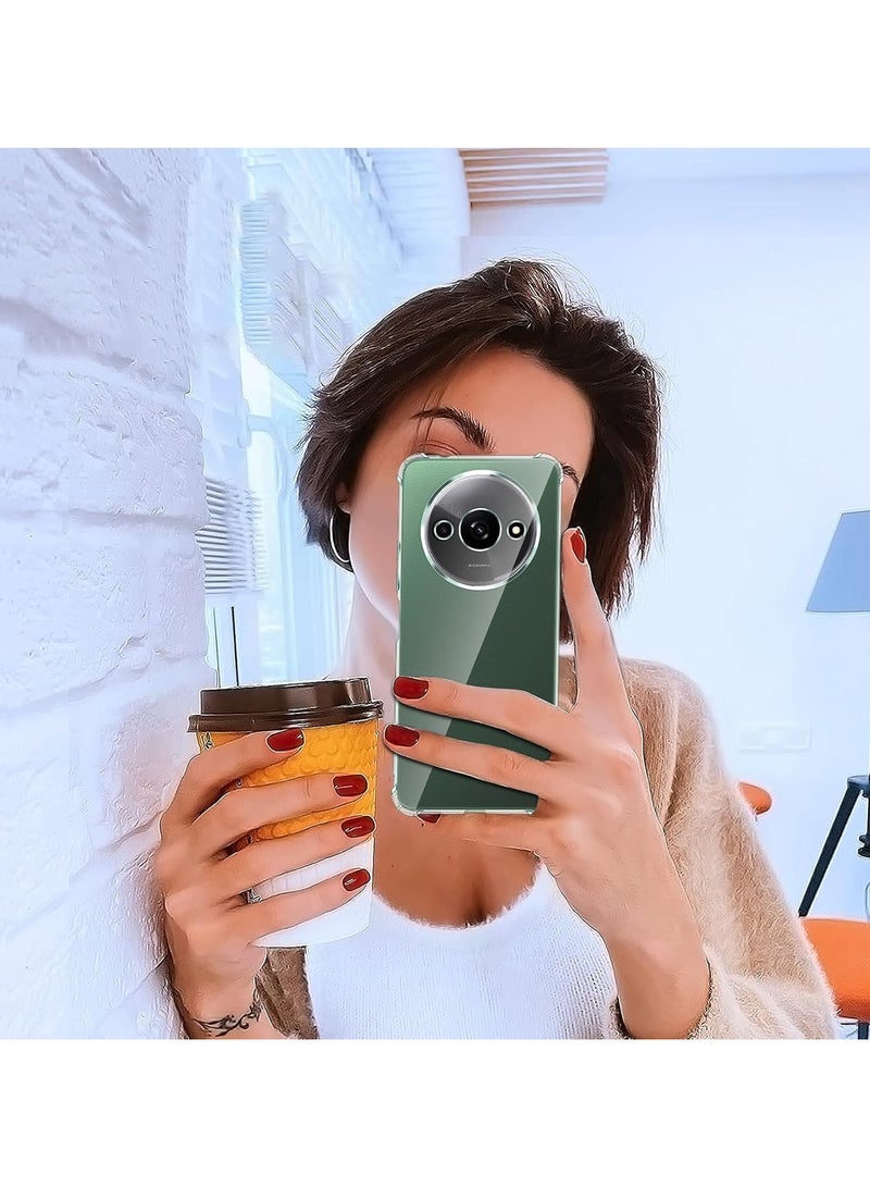 Shockproof Transparent Case Compatible with Xiaomi Redmi A3 - Poco C61