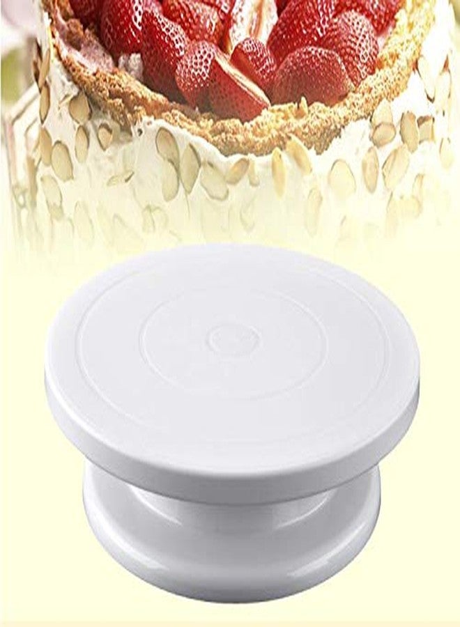 SEASPIRIT Cake Turntable Revolving Cake Decorating Stand Cake Stand Sugarcraft 28cm Turntable - Image 4