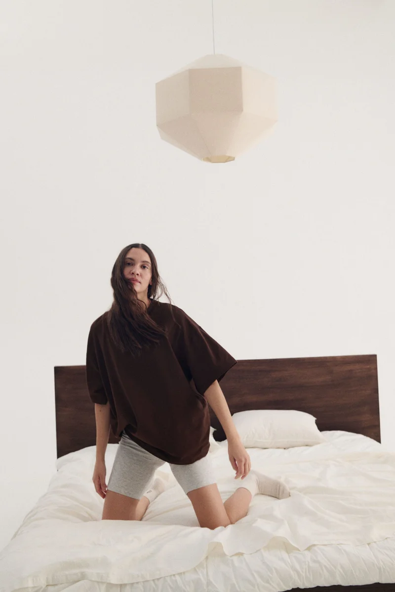 H&M Oversized Fit Sports T-shirt with DryMove™