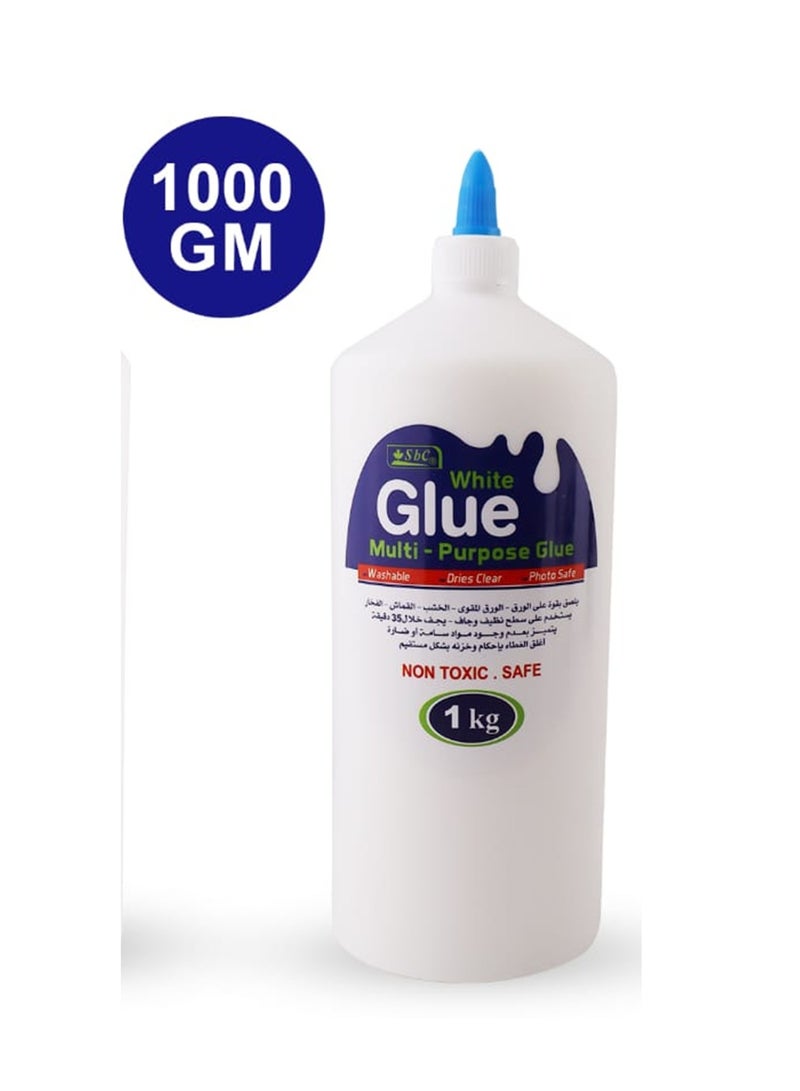SBC 1-Piece Multi Purpose White Glue 1 Kg Content - Image 2