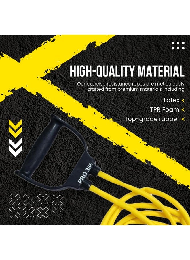 PRO365 Resistance Band 30 Kg | Compound Solid Handles | Double Toning Tube | 6 Months Warranty | Toning Bands | Exercise Bands | Home Gym Bands | Physiotherapy Equipment - Image 4
