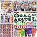 BicMan 192 Pcs 24 Pack Assorted Halloween Stationery Party Favors for Kids Goodie Bags Stuffers Set Including Pencils Rulers Stamps and Erasers in Trick or Treat Bags - Image 3