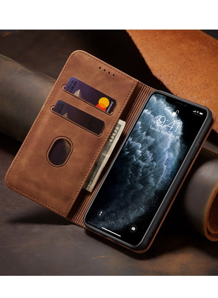 iPhone 15 Pro Max mobile case, wallet design with card holder, shockproof case, with card slots/back cover for iPhone 15 Pro Max - Image 5