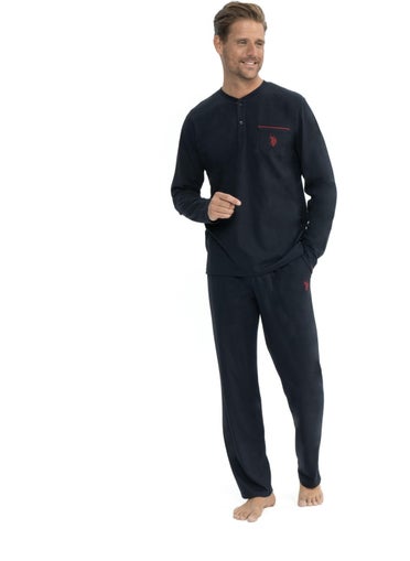 U.S. Polo Assn. 5 Piece Men's Dressing Gown Set with Dowry Box  - Image 2