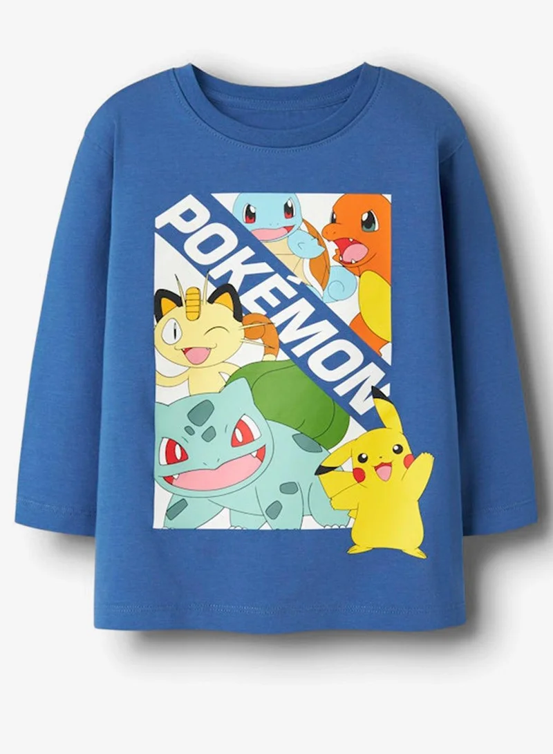 Name It  Kids Pokemon Graphic Crew Neck T-Shirt for Men | Best Price UAE