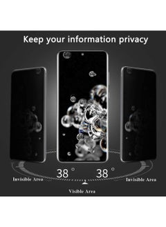 ELTRAZONE Privacy Screen protector compatible with Samsung Galaxy S20+ Screen Protector Tempered Glass [Anti-Glare][HD Full Coverage][Easy Installation][Scratch Resistant][9H Hardness]  - Image 2