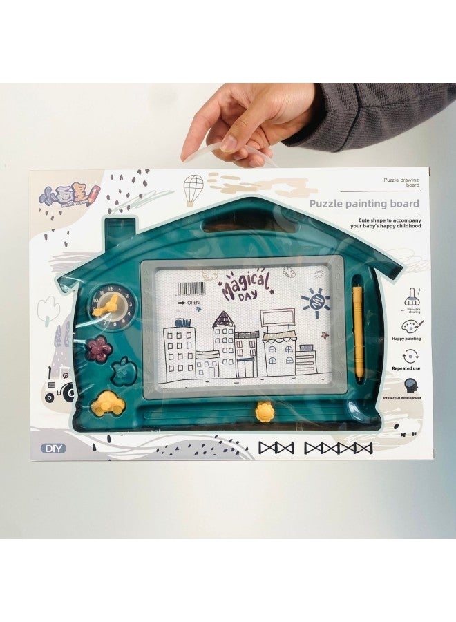 Children's Drawing Board Home Drawing Board Educational Toys Baby Graffiti Large Gift Box Stall Institutional Gifts Wholesale-Color:899-82 Dinosaur Sketchpad - Image 5