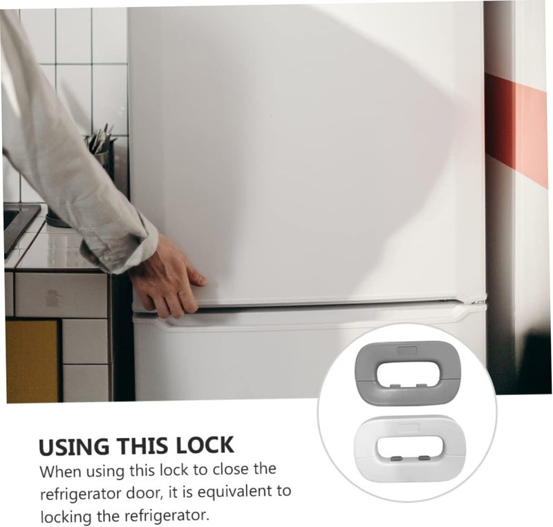 Whitecloud TRANSFORMING HOMES Refrigerator Door Lock and Cabinet Safety Lock for Toddlers and Kids Baby Safety Locks Multicolor (BSL 2105) (Pack of 3) - Image 5