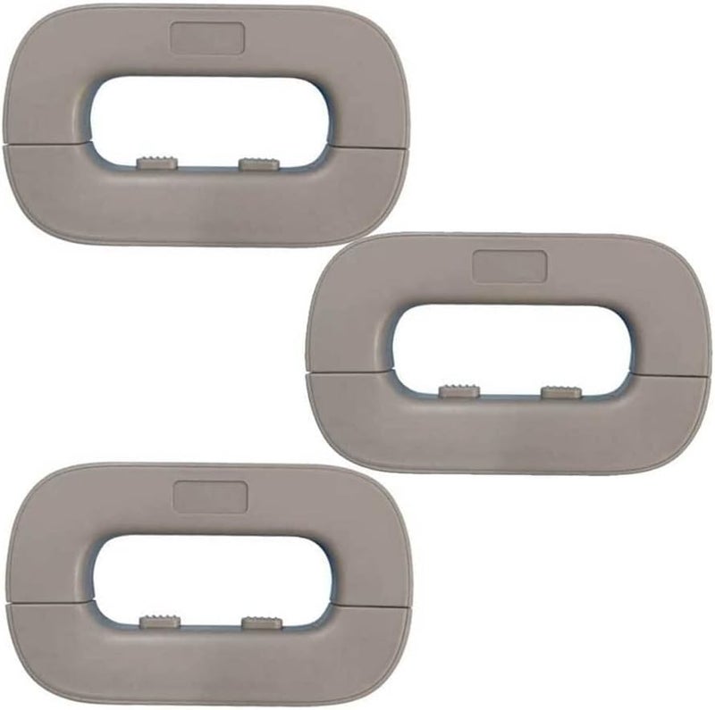Whitecloud TRANSFORMING HOMES Refrigerator Door Lock and Cabinet Safety Lock for Toddlers and Kids Baby Safety Locks Multicolor (BSL 2105) (Pack of 3) - Image 1
