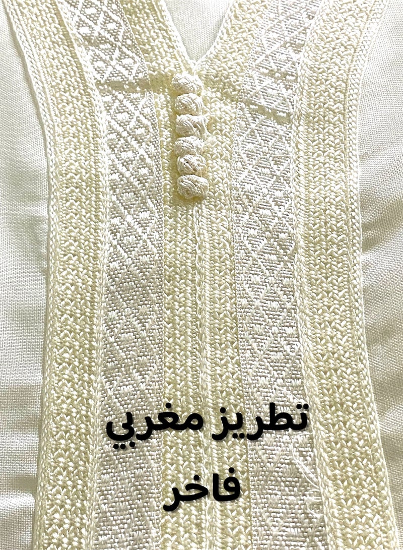 Men's Shirt, Nightgown, Moroccan Robe, Comfortable Men's Gifts Luxury Men's House Robe for Comfort Moroccan Shirt, Men's Summer Shirt, Short Sleeve Shirt, Men's Robe Comfortable Men's Gifts - Image 2