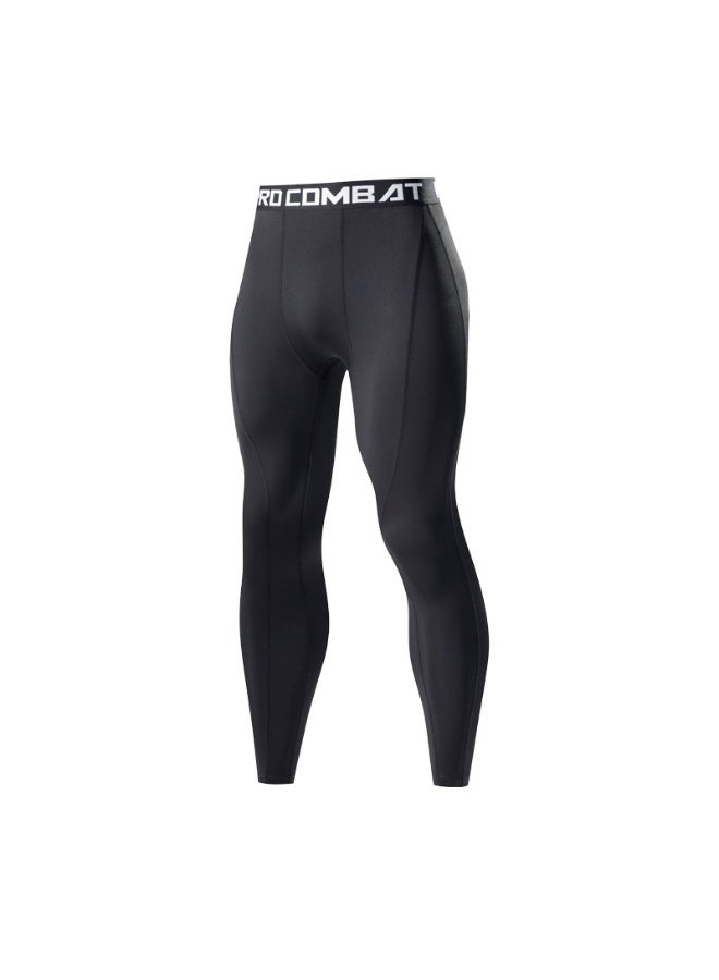 Combat Compression Fitness Training Trousers Male Pants Leggings Men Running Sport Quick Dry Pants Workout Clothing - Image 1