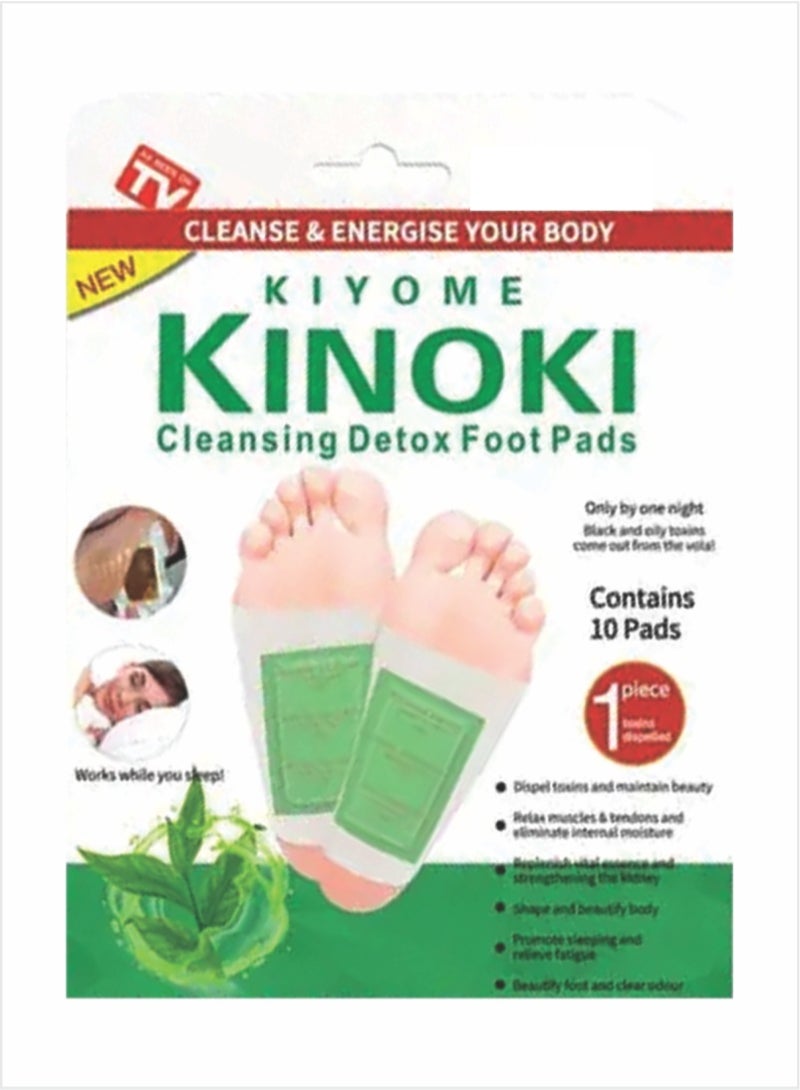 Detox and Relax with Kinoki Herbal Foot Pads with Green Tea