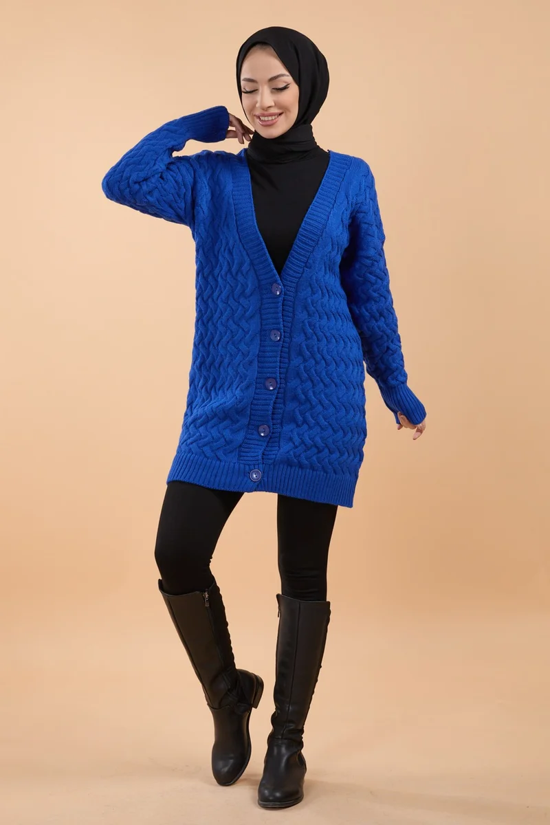Tofisa 23790-SAKS Knitwear Cardigan