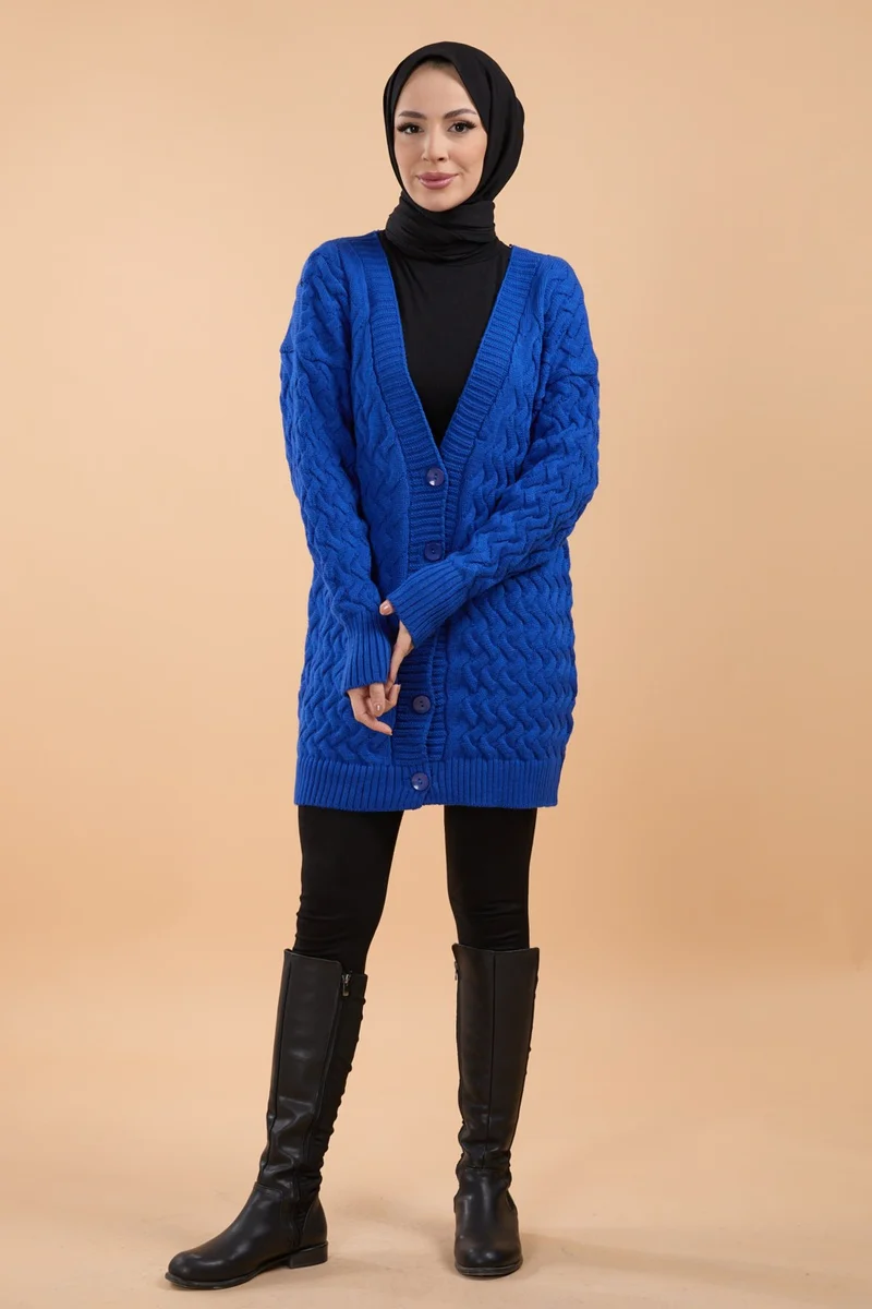 Tofisa 23790-SAKS Knitwear Cardigan