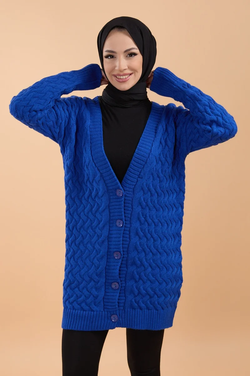 Tofisa 23790-SAKS Knitwear Cardigan