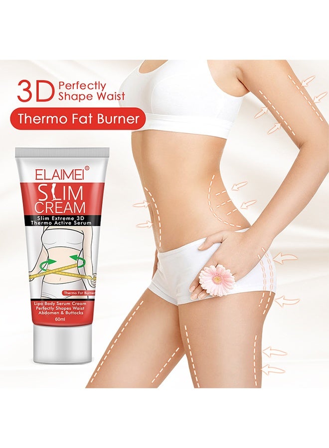 Elaimei Slim Cream - Hot Cream Belly Fat Burner, Cellulite Cream Shaping and Firming Body for Stomach, Thighs,  Arms, Lose Weight for Women & Men - Image 1