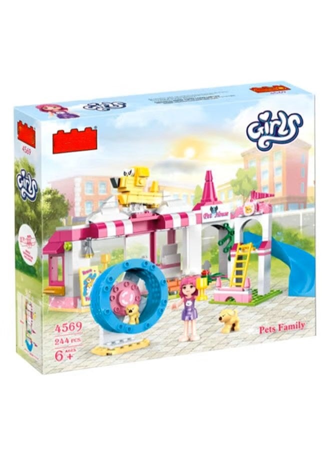 كوجو مجموعة تركيب مركز رعاية الحيوانات الأليفة – 244 قطعة - Image 2